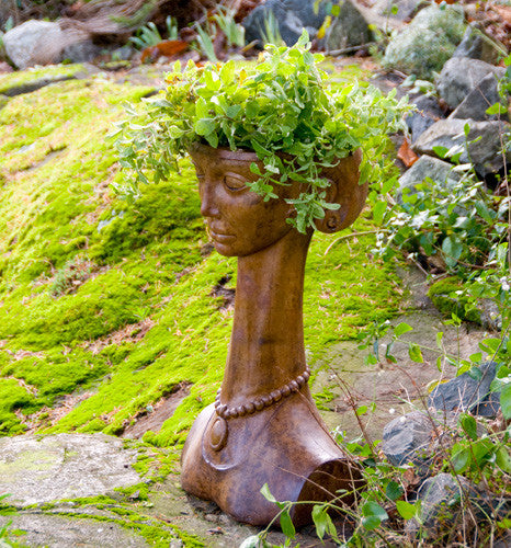 sculpture plant pots Hortus Reginae