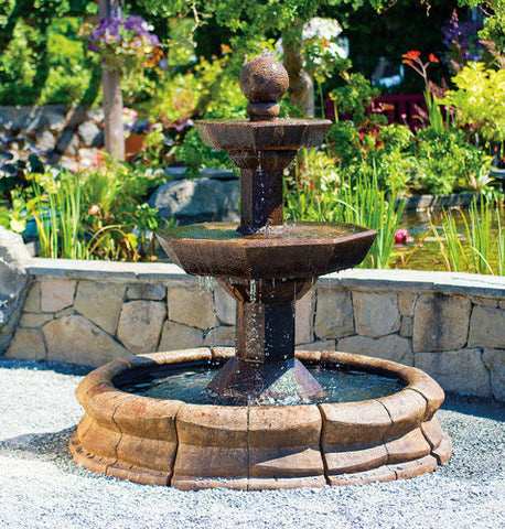 3-Tier Octagonal Fountain