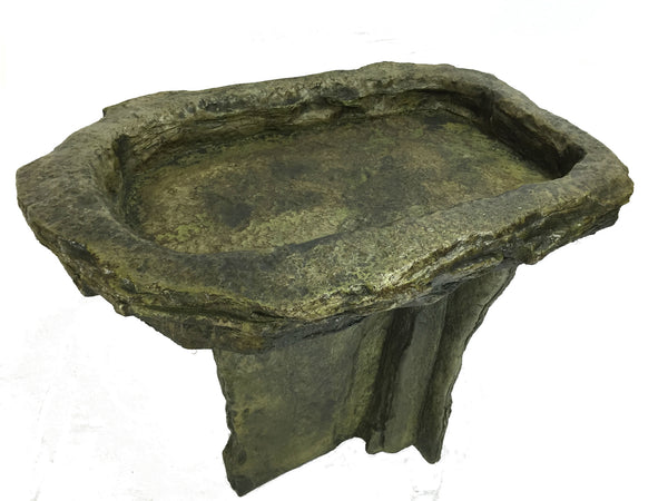 Large - Reptile Water Bowl | Stone Birdbath