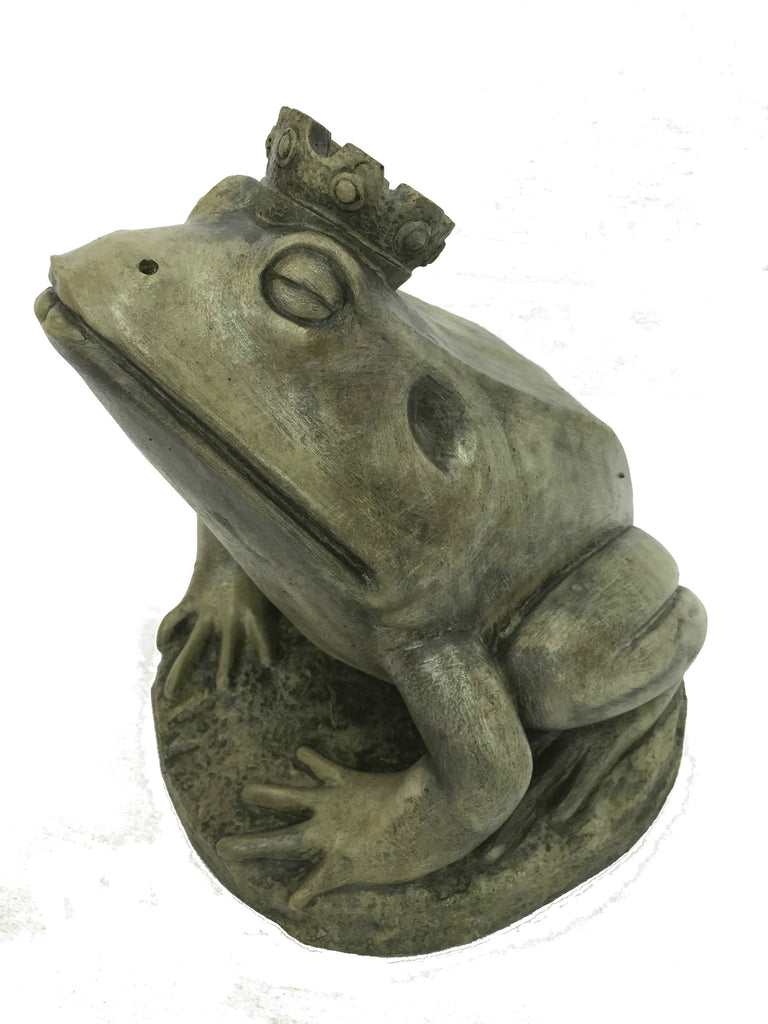 Frog Prince – Cast Artifacts - Uniquely Terrific Garden Art