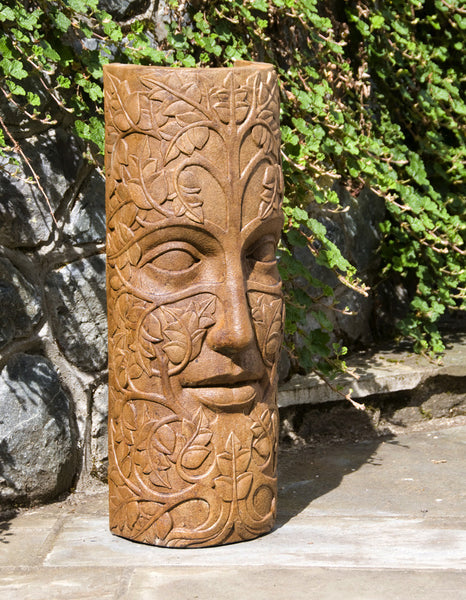 Leaf Maiden Mask - Large – Cast Artifacts - Uniquely Terrific Garden Art