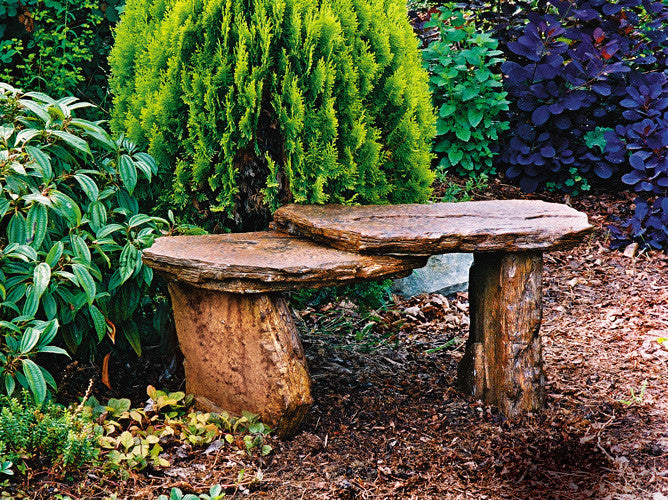 Slate Bench – Cast Artifacts Uniquely Terrific Garden Art