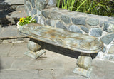 Trophy Fish Bench - Straight in Western Slate